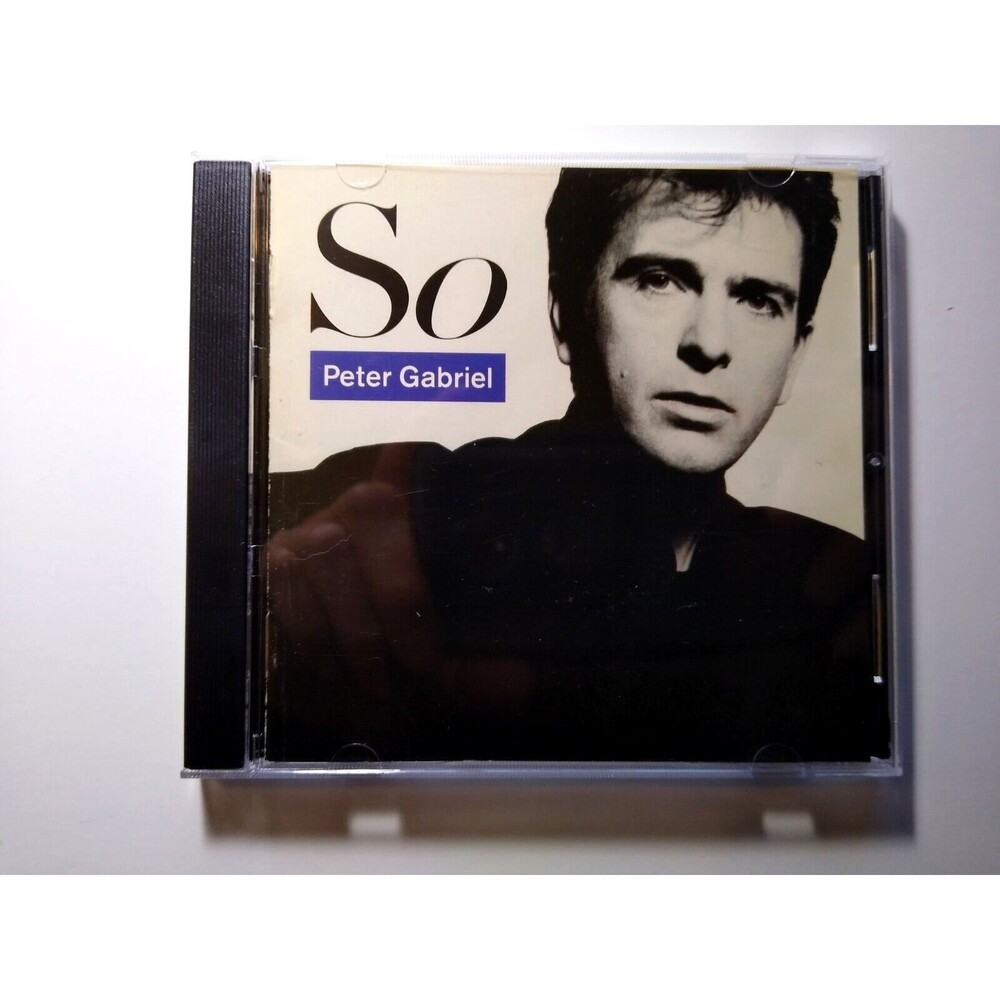 Peter Gabriel So CD Sledgehammer Red Rain Big Time SynthPop Hits Japan On Disc